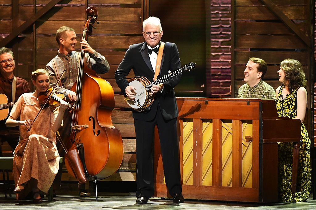 Steve Martin broke out his ukulele for his musical "Bright Star"<br>